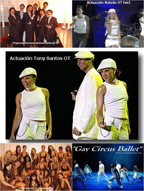 TAROT, Escenarios, Danza, Mi mundo, El mundo del espectáculo