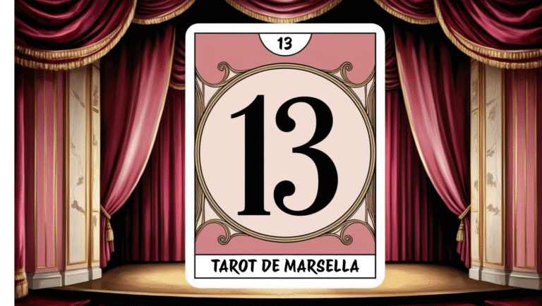 Tarot, Tarot de Marsella, número 13 tarot, significado número 13 tarot, arcano 13 tarot, la muerte tarot significado y simbolismo número 13 tarot
